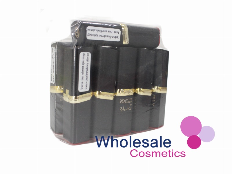 12 x L'Oreal Color Riche Collection Exclusive Lipsticks TESTER STOCK - BLAKE'S PURE RED